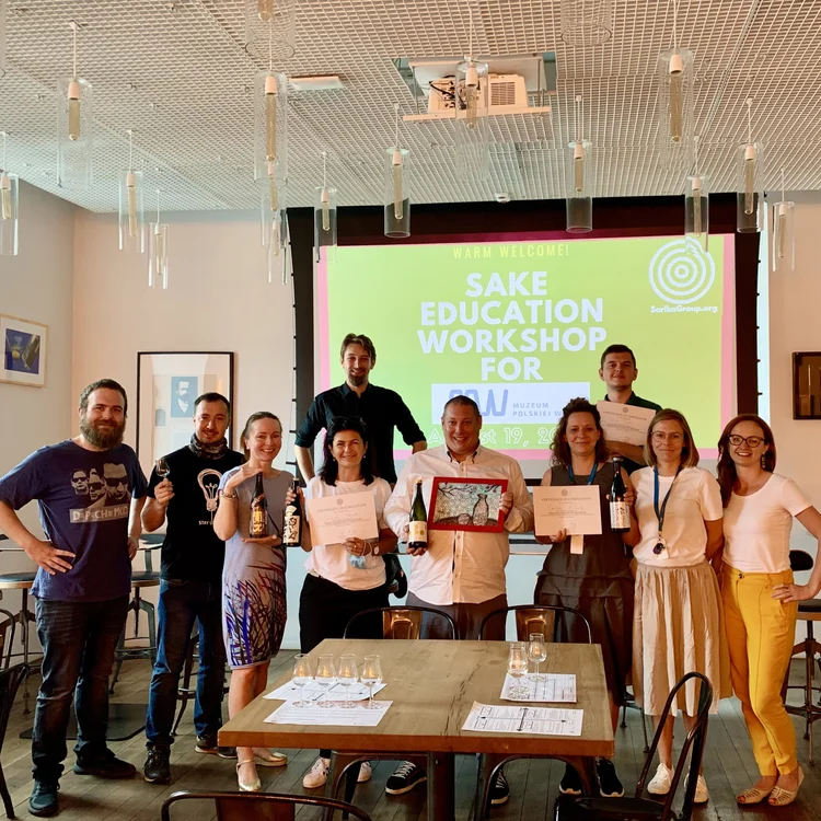 Polish Vodka Museum Sake staff training