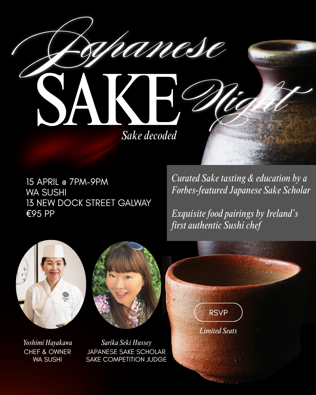 Sake Night in Galway