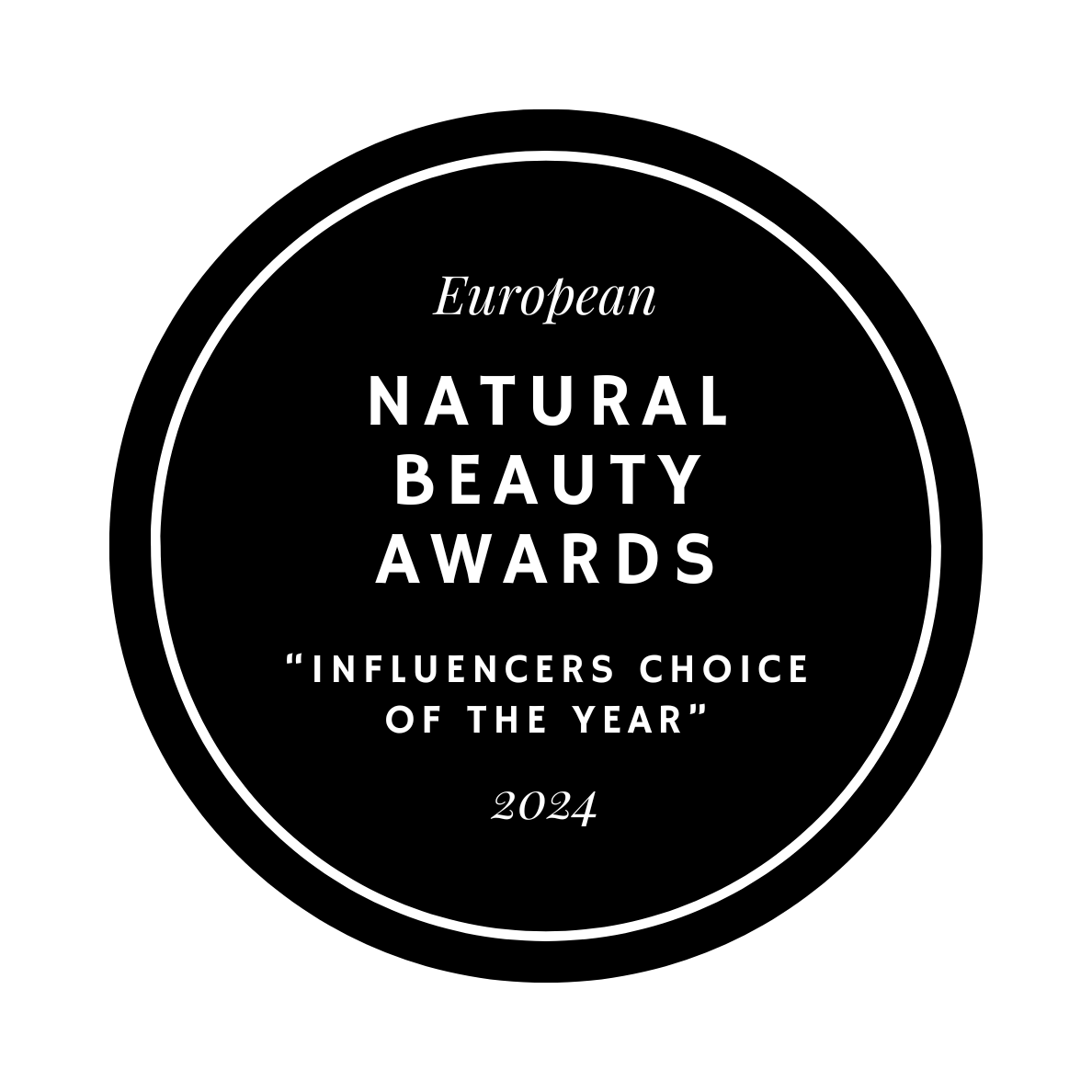 European Natural Beauty Awards badge