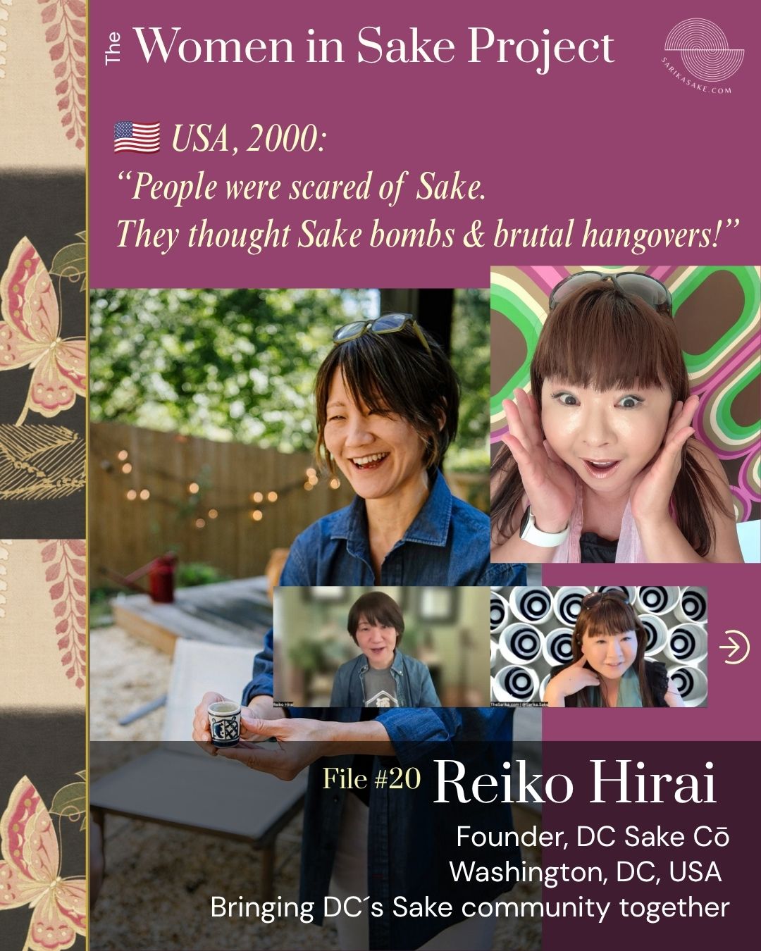 Reiko Hirai interview graphic