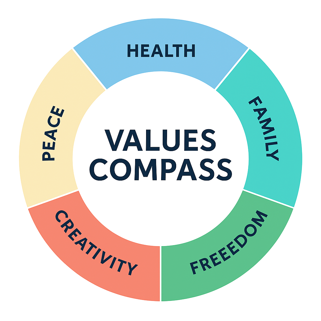 Values Compass — a tool for understanding how your drinking relates to what matters most to you