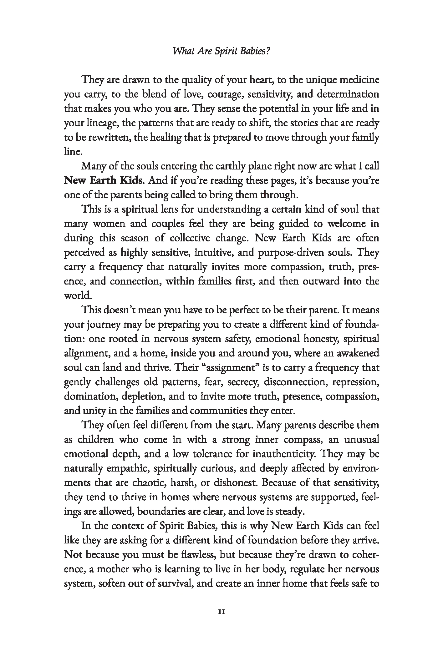 Spirit Babies & The Fertile Mind by Lindsay Goodwin, interior page 11