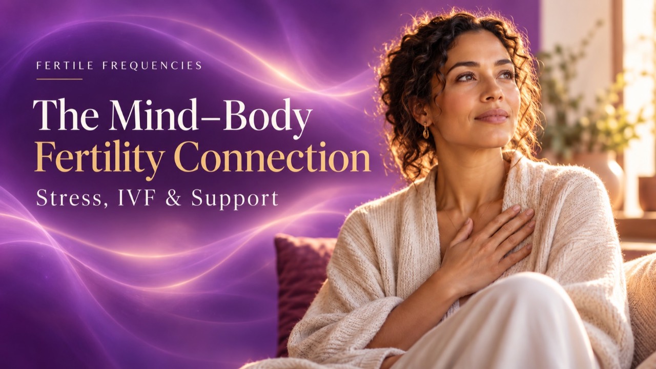 The Mind-Body Fertility Connection: Stress, IVF & Support | Fertile Frequencies 