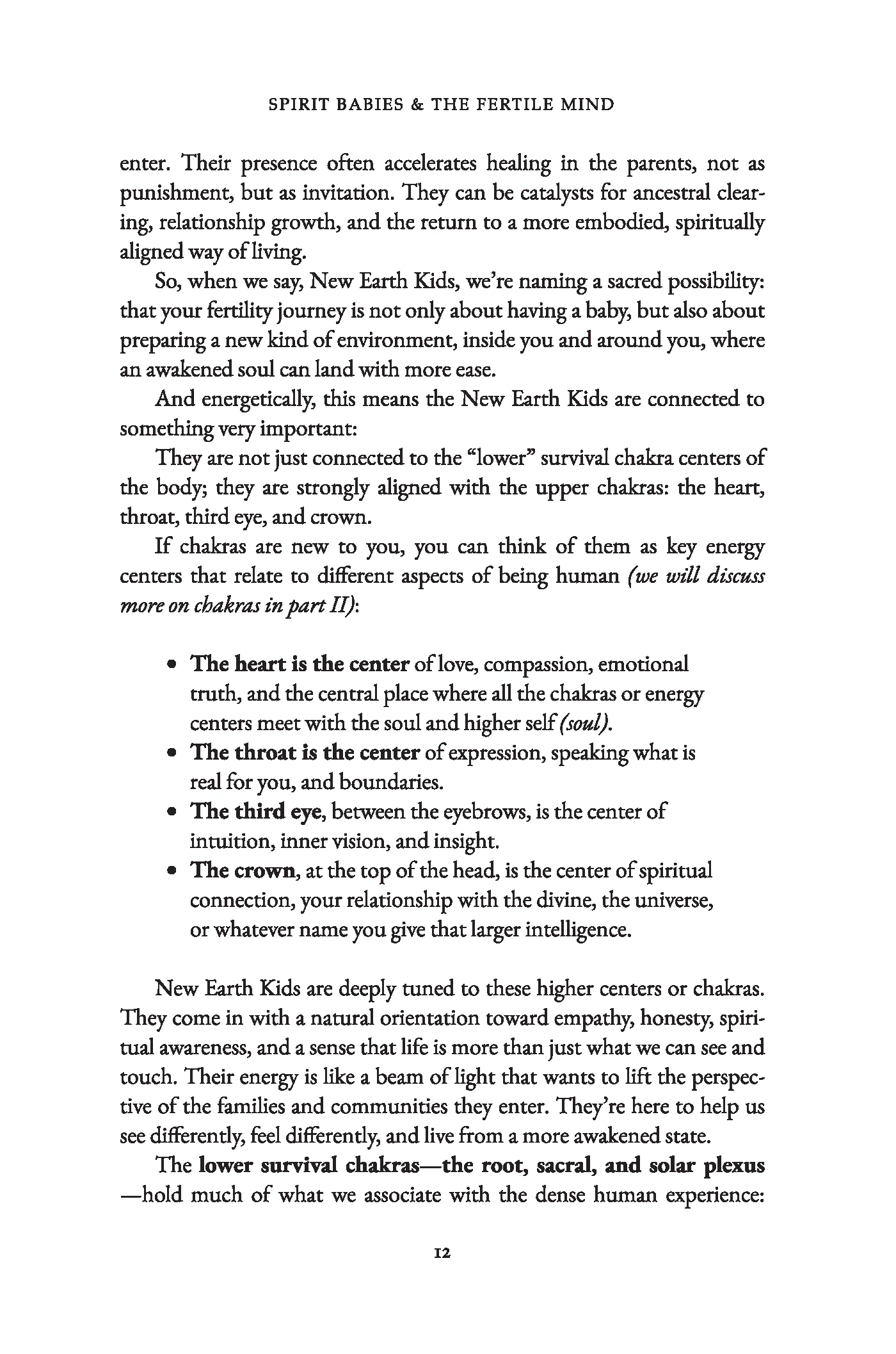 Spirit Babies & The Fertile Mind by Lindsay Goodwin, interior page 12