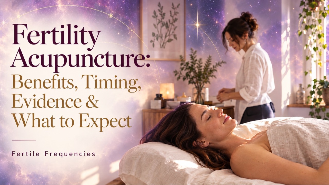 Fertility Acupuncture: Benefits, Timing, Evidence and What to Expect | Fertile Frequencies 