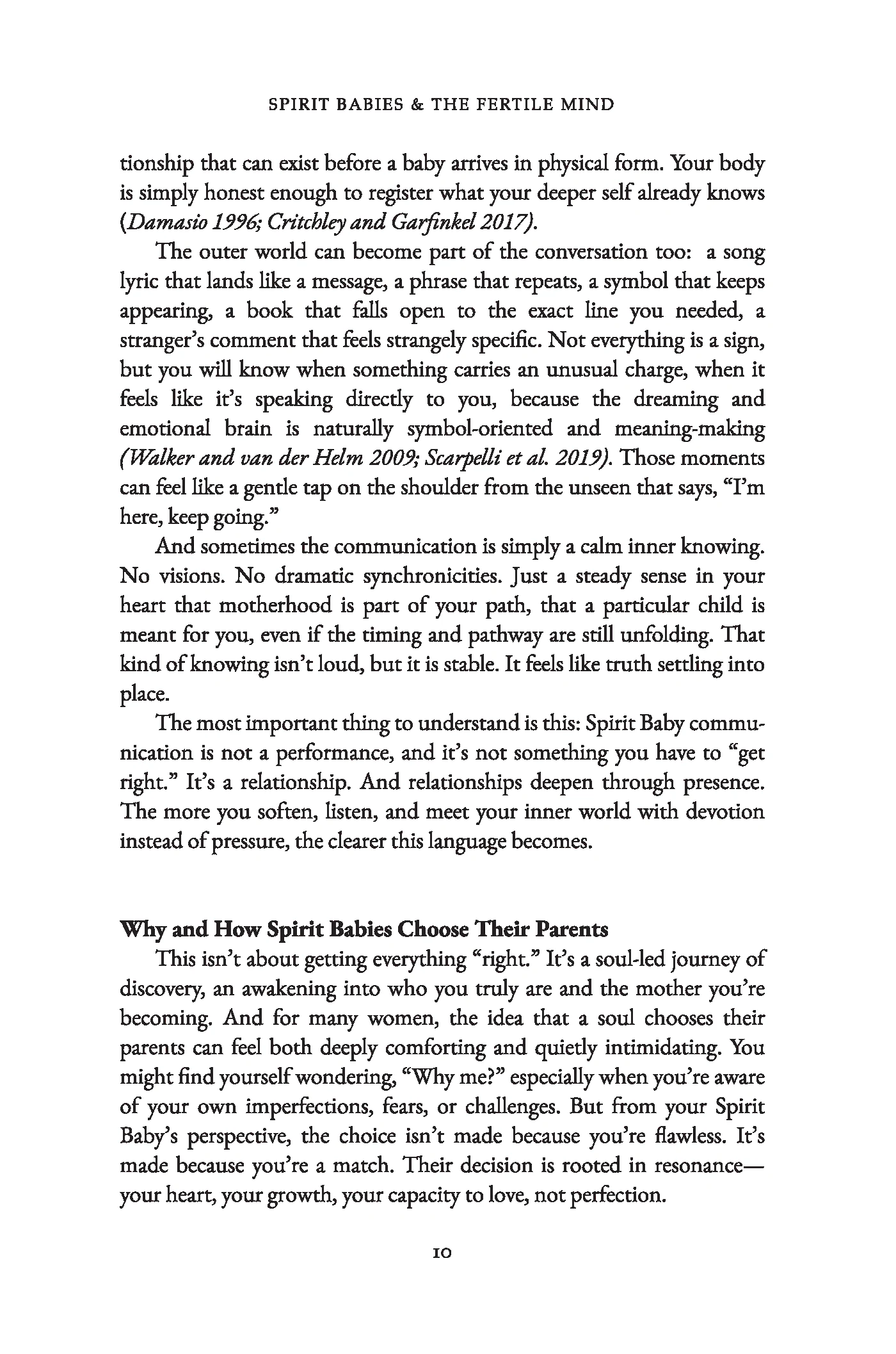 Spirit Babies & The Fertile Mind by Lindsay Goodwin, interior page 10