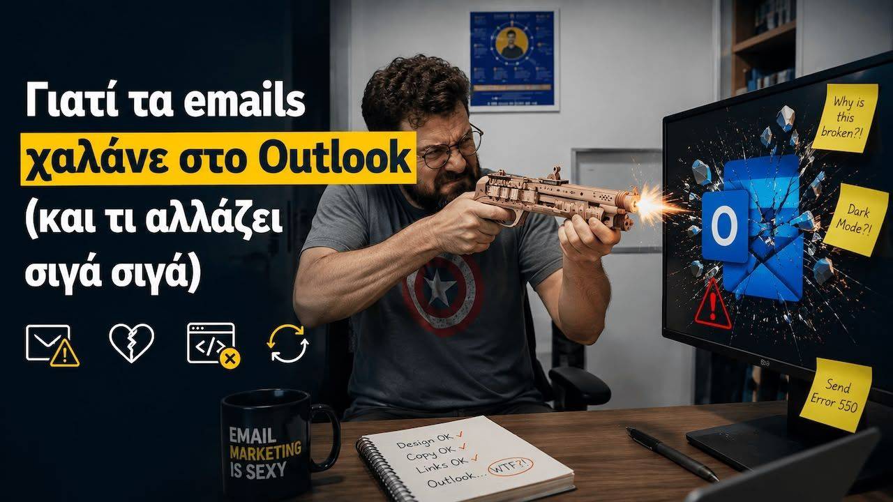 Γιατί τα emails χαλάνε στο Outlook