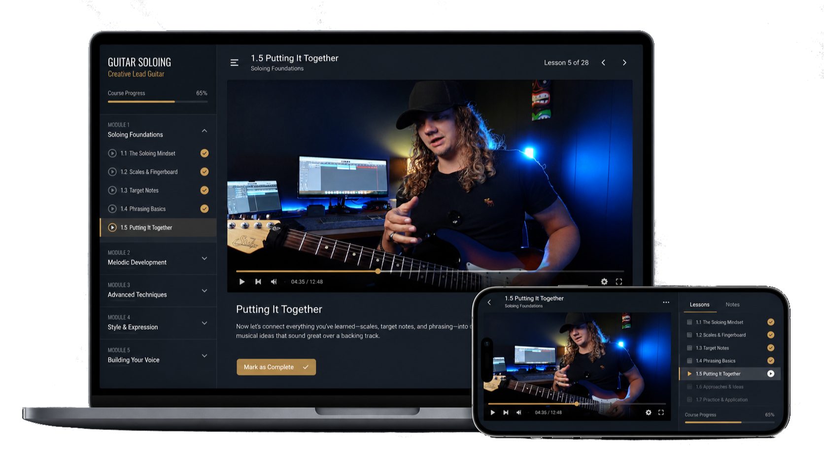 Guitar Soloing Made Simple course