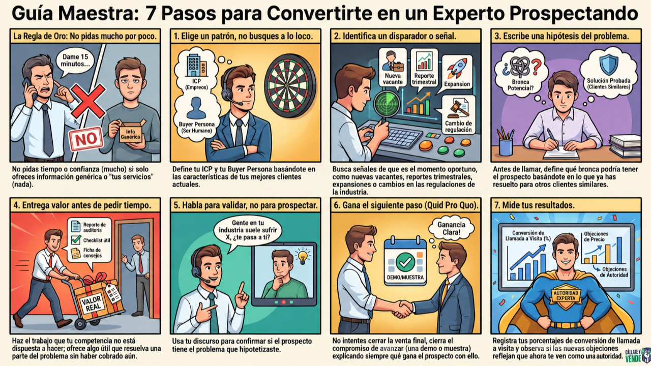 Cómo Prospectar Mejor: 7 Pasos para Conseguir Más Citas