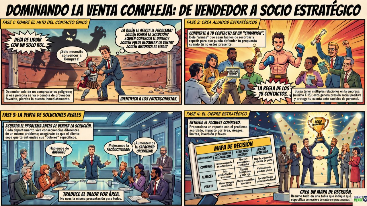El Error que te Hace Perder Ventas B2B Aunque Todo Vaya Bien