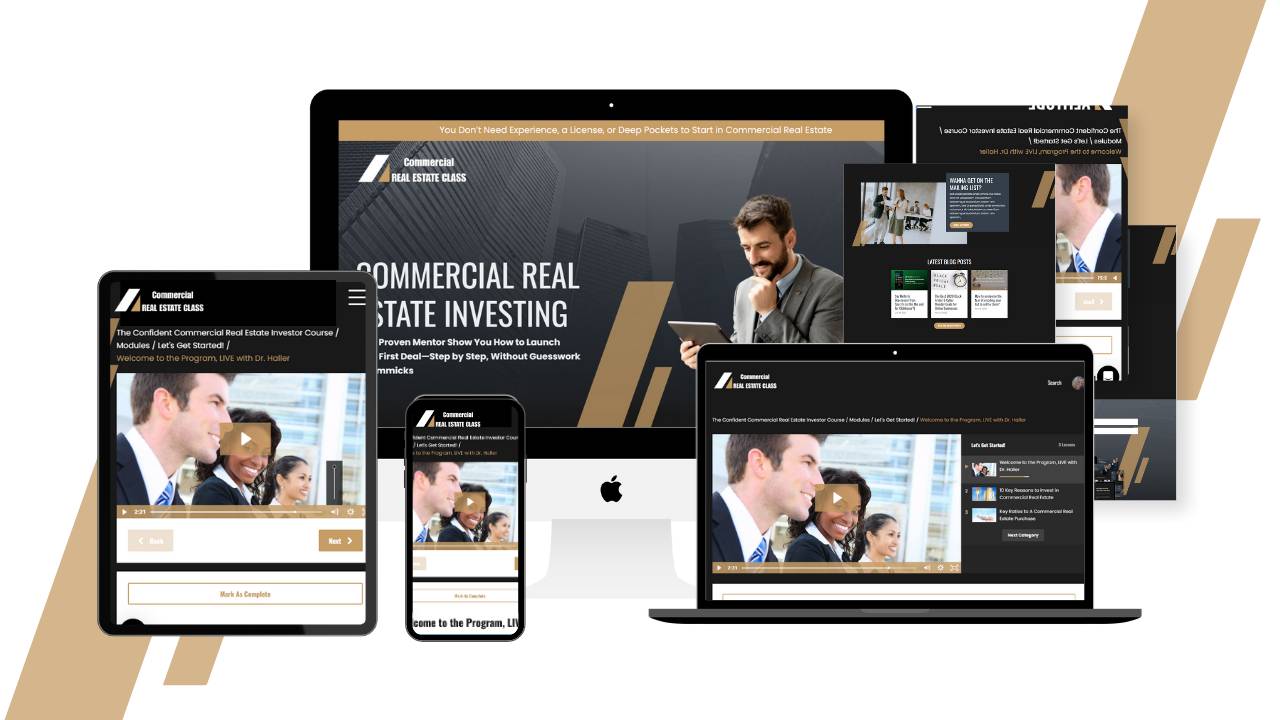 Learn Commercial Real Estate with Doc Haller | CRE Class