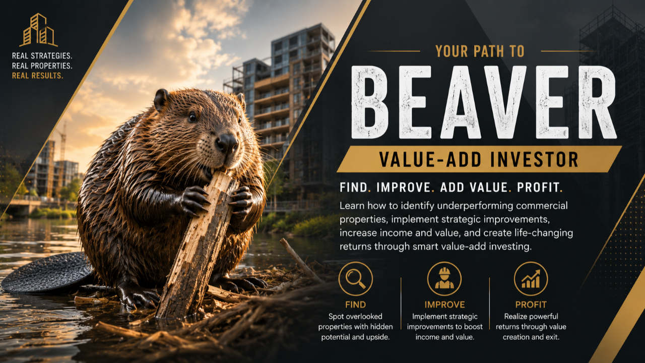Beaver Value-Add Investor commercial real estate investing personalized roadmap.