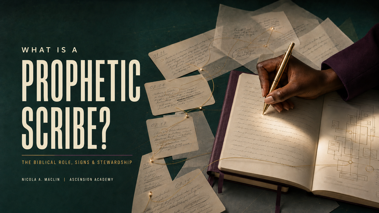 Nicola A. Maclin, What is a  Prophetic Scribe 