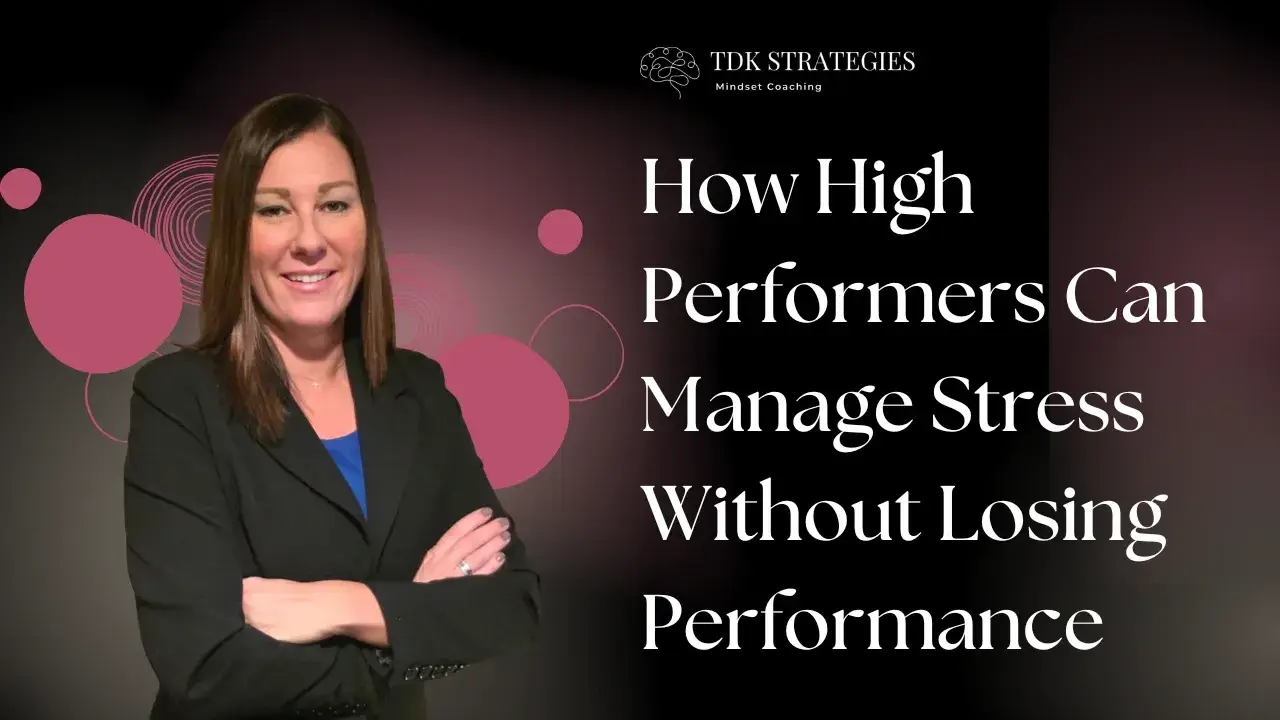 Stress management for high performers
