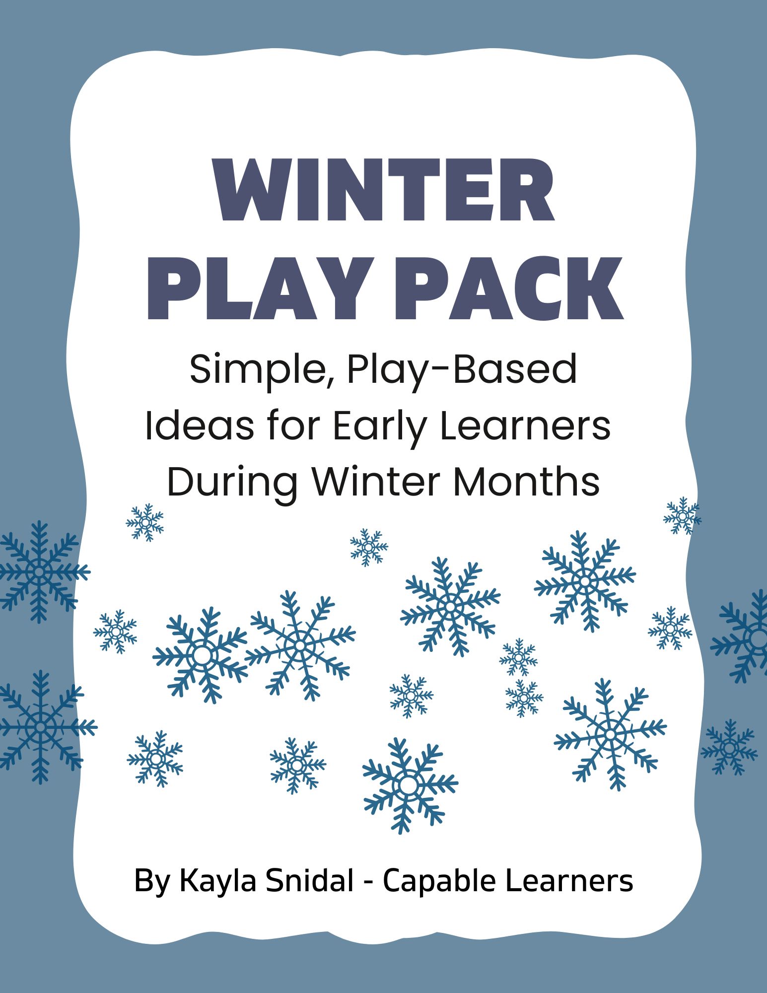 Winter Play Pack cover