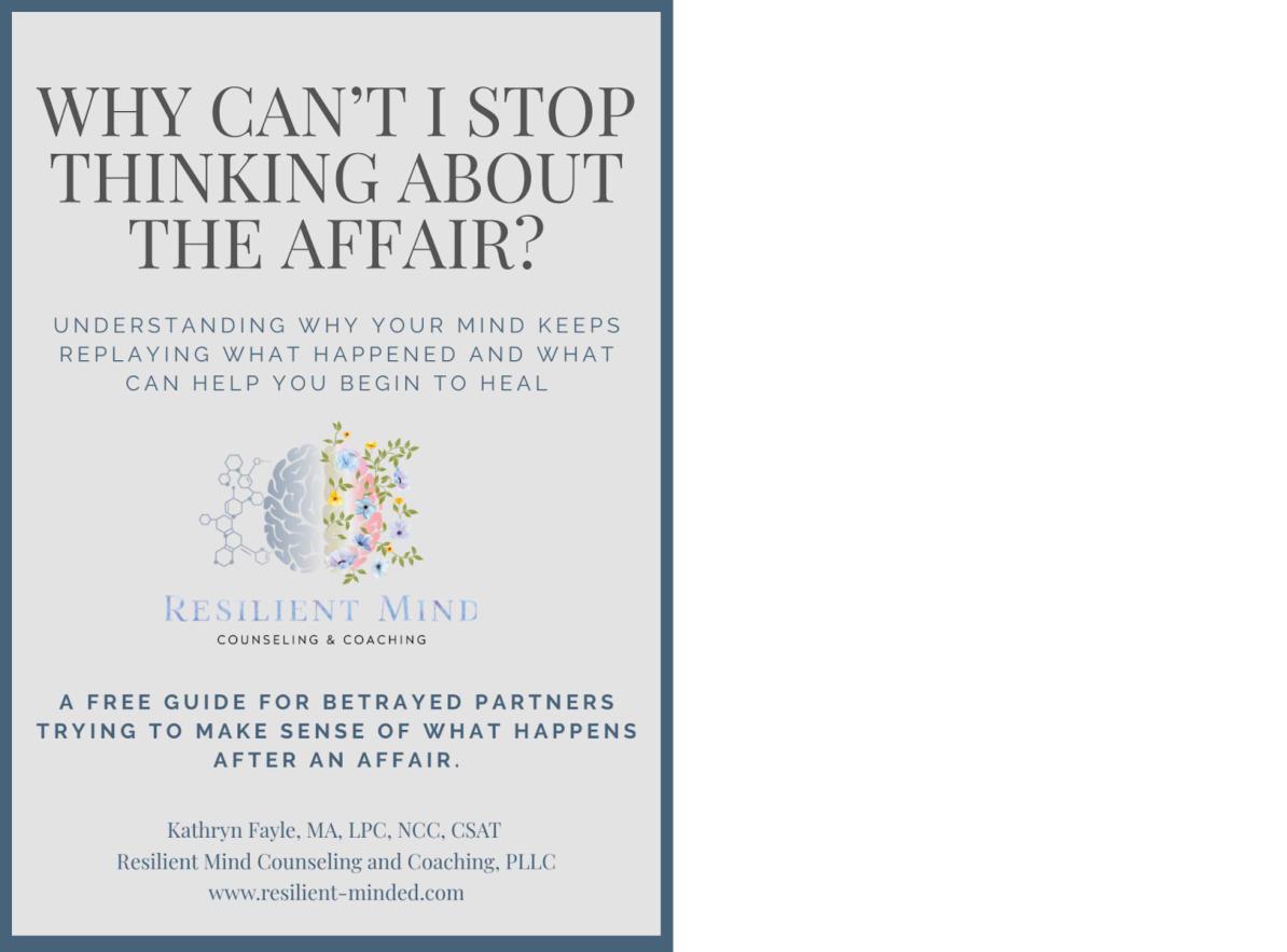 Cover of Why Can’t I Stop Thinking About the Affair?