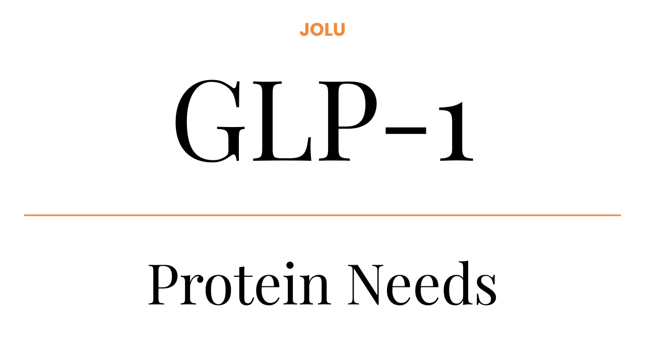 Protein intake and muscle preservation on GLP-1