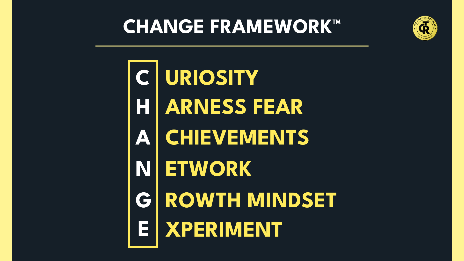 G for Growth Mindset