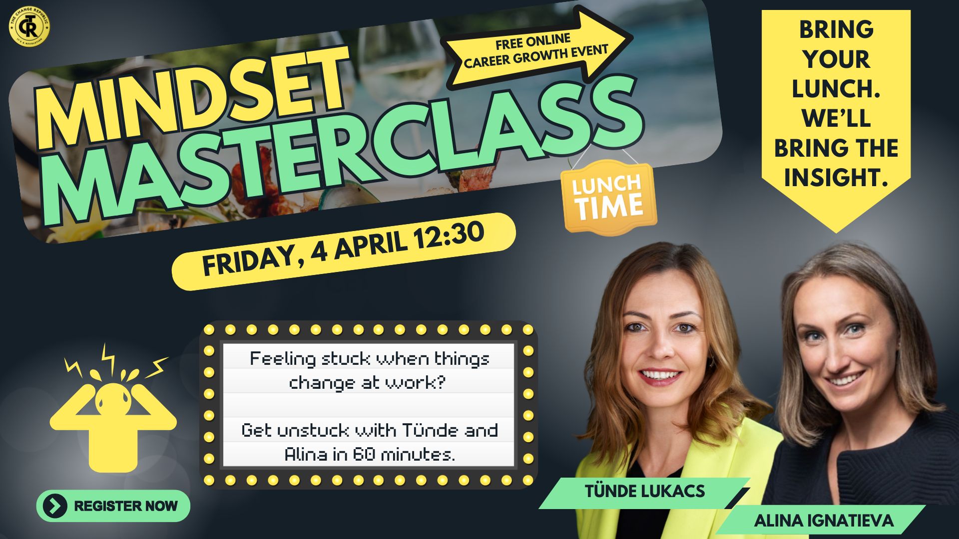 Free live online session with Tünde and Alina