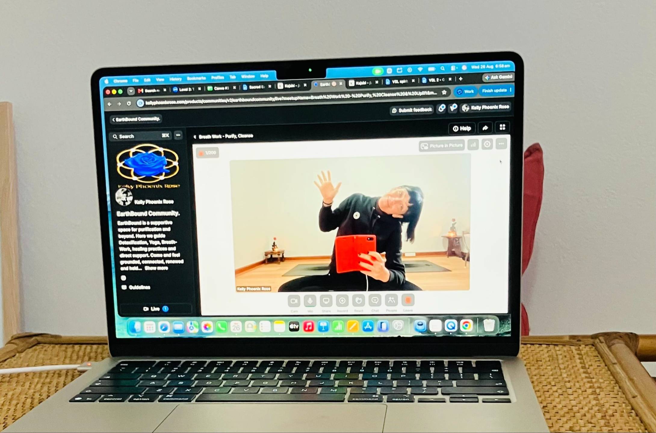 Grounded wellness and movement imagery 2
