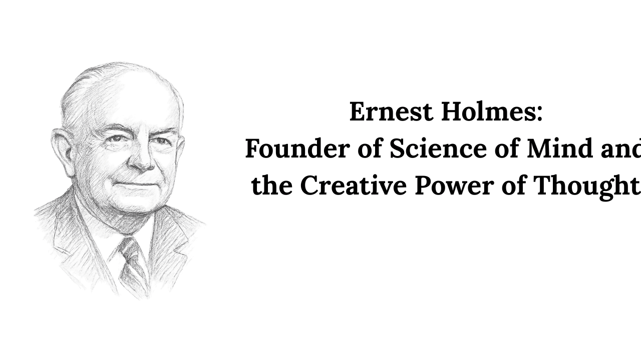 Ernest Holmes Founder of Science of Mind | The Creative Power of Thought