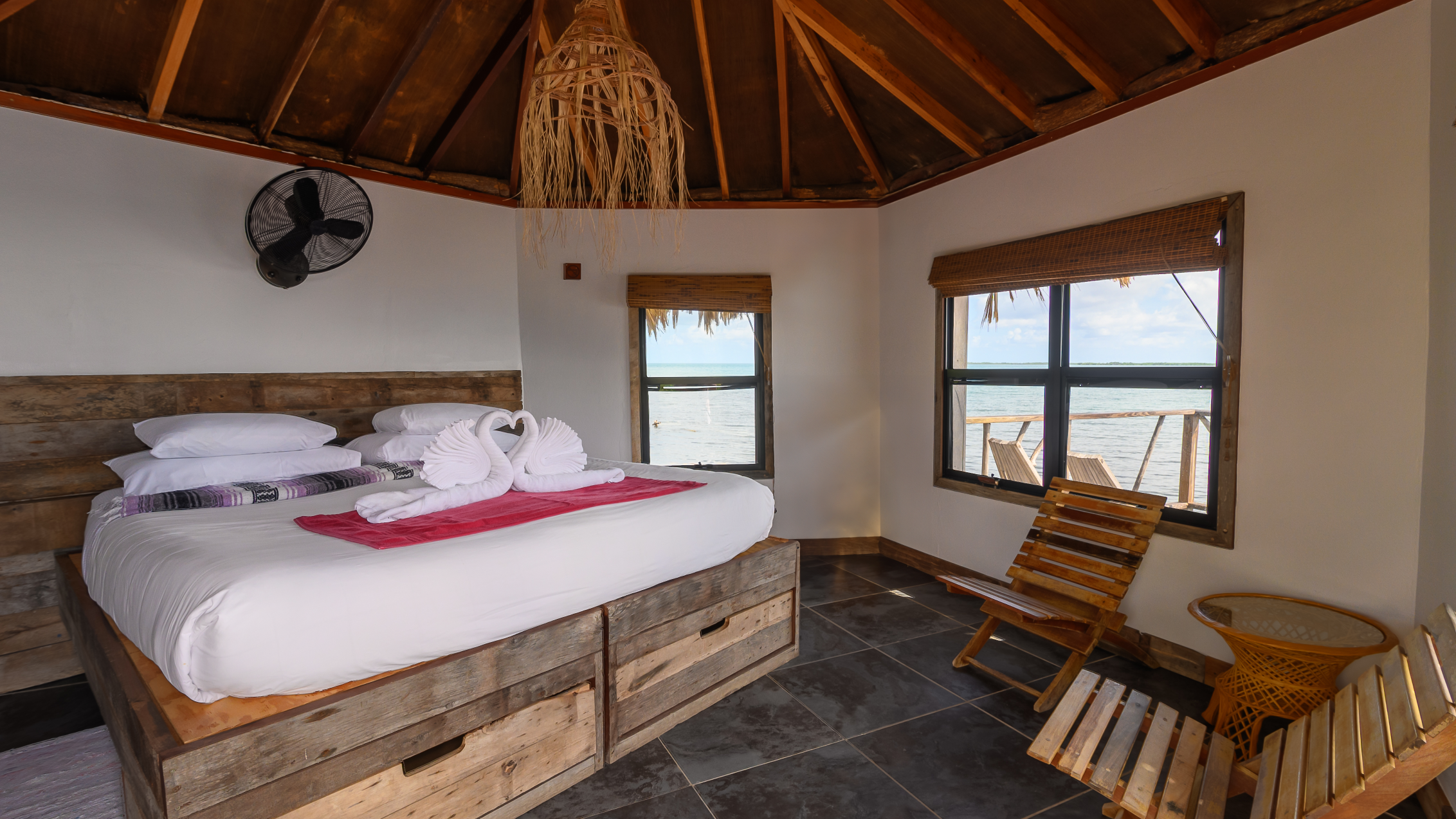 Overwater Bungalow interior