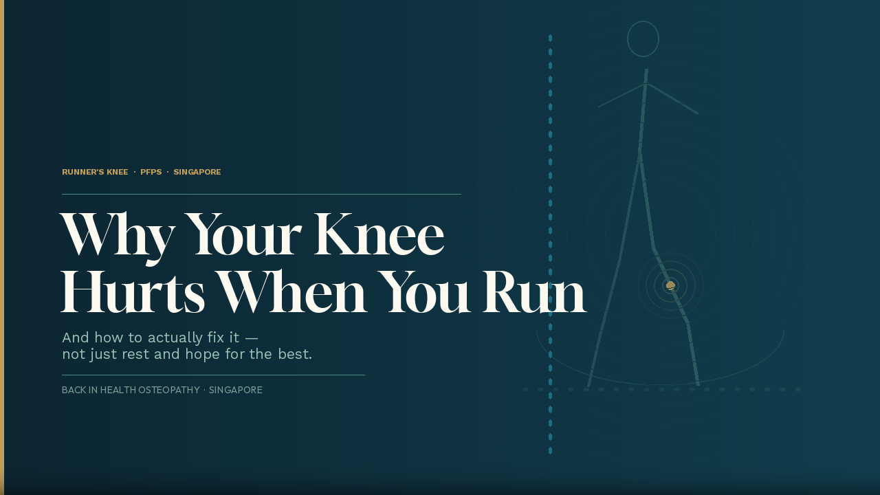 Why Your Knee Hurts When You Run — And How to Fix It