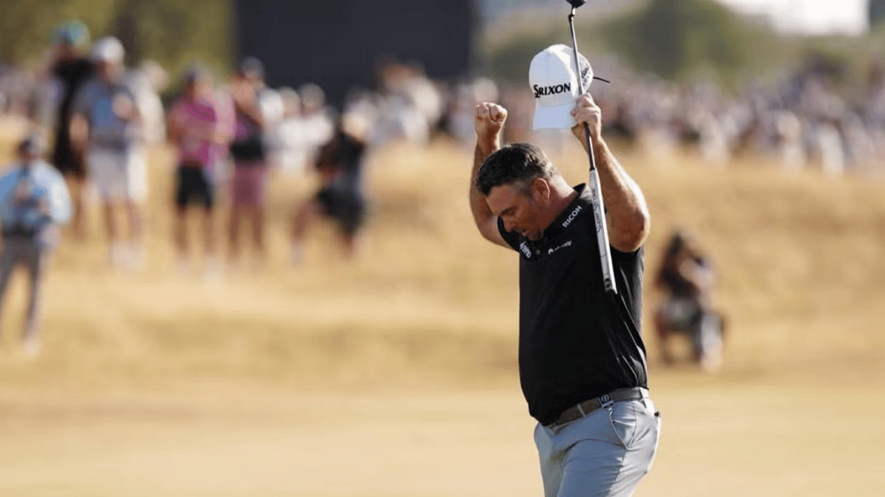 Ryan Fox celebrates 2026 Open Championship win at Royal Birkdale