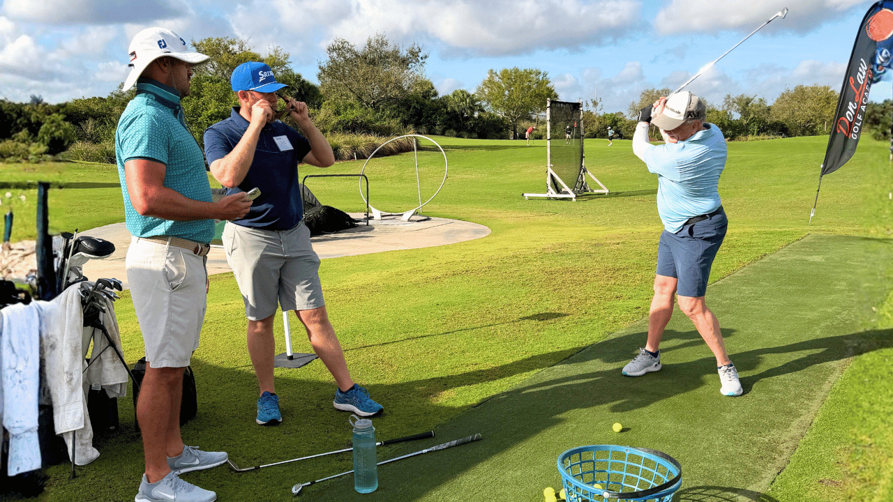 Ray, a 70-year-old golfer, improved his golf game through consistent practice and mindset shift at Cogorno Golf School
