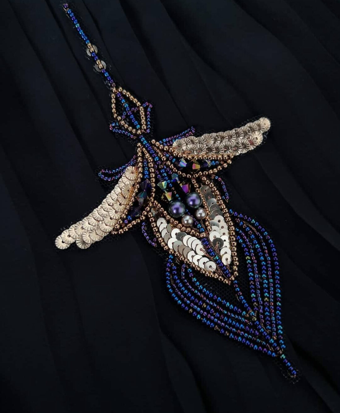 Student embroidery work