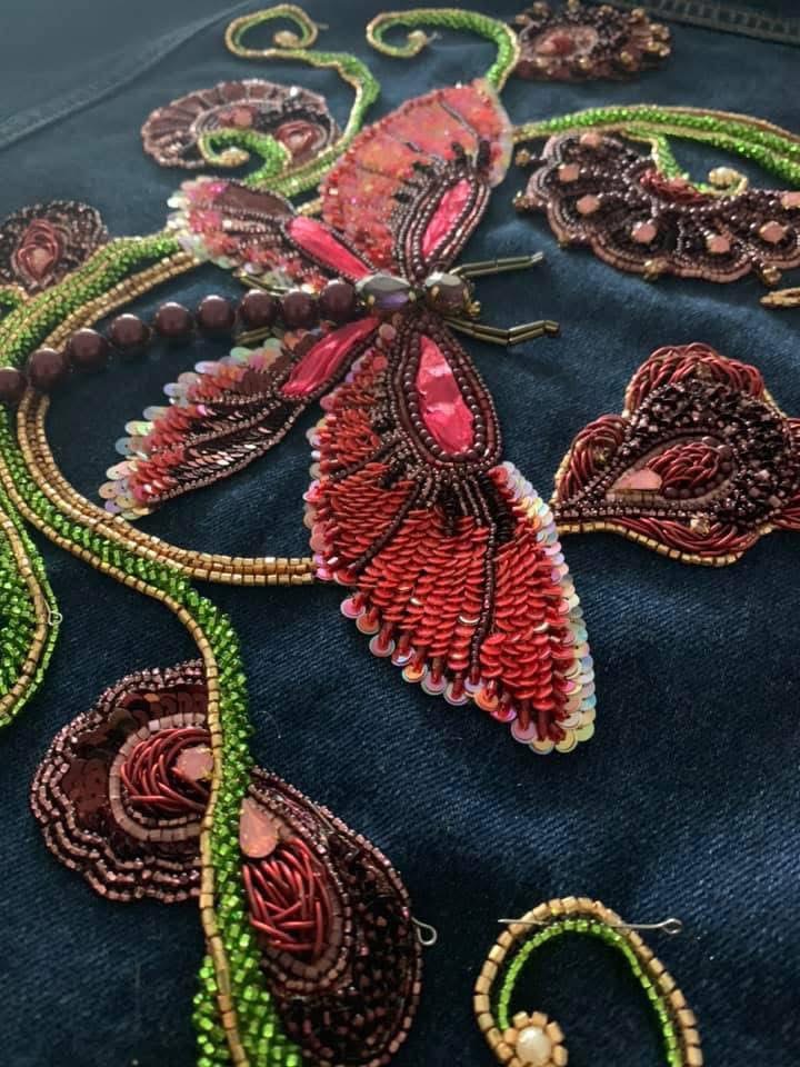 Student embroidery creation 13