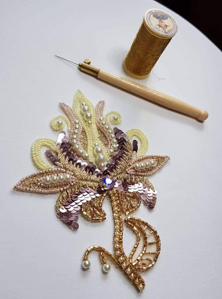 Student embroidery creation 12