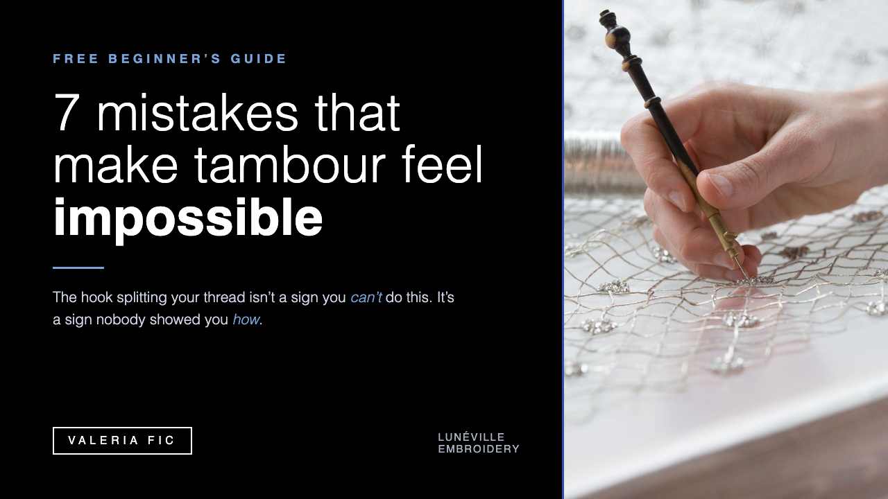 7 mistakes that make tambour feel impossible
