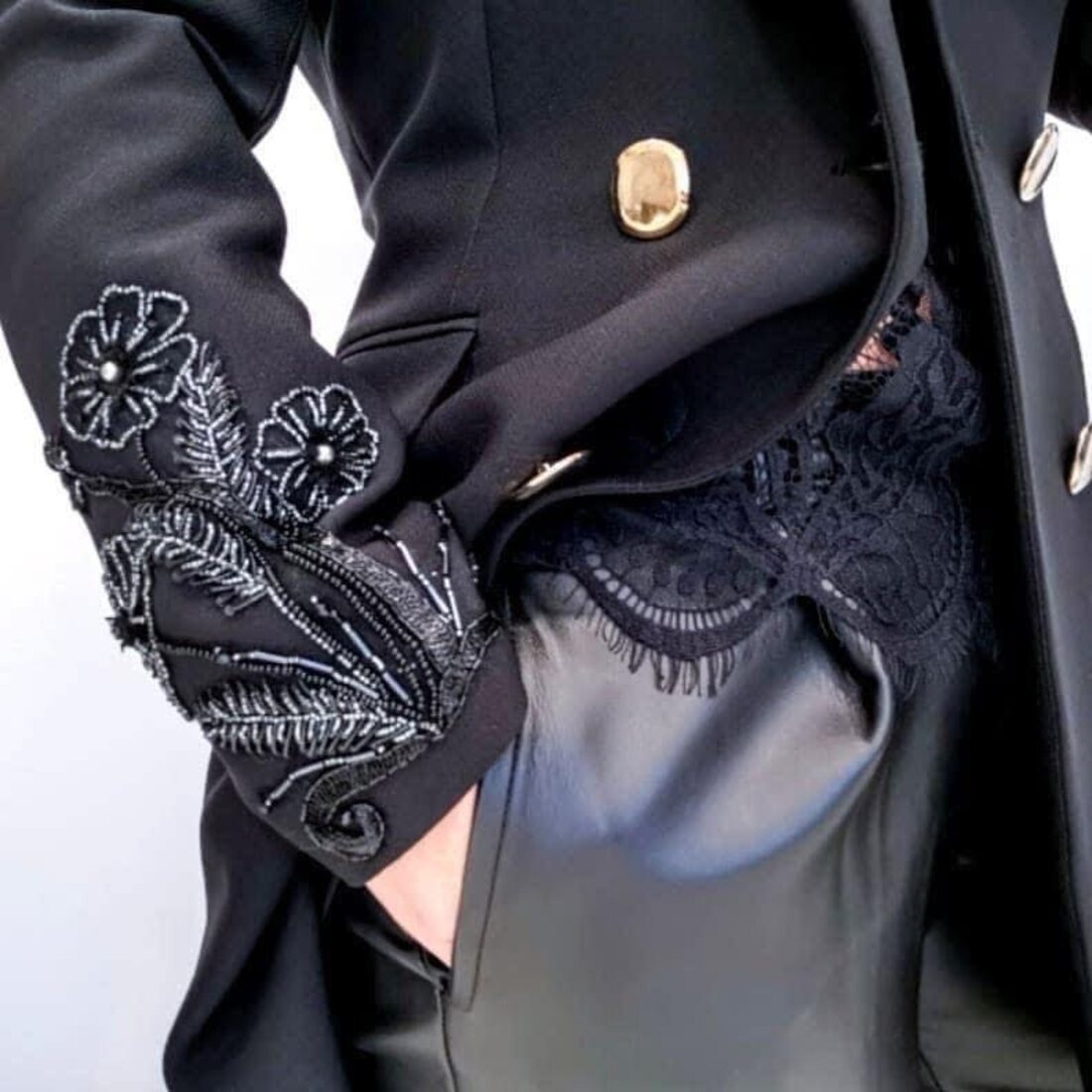 Student embroidery work