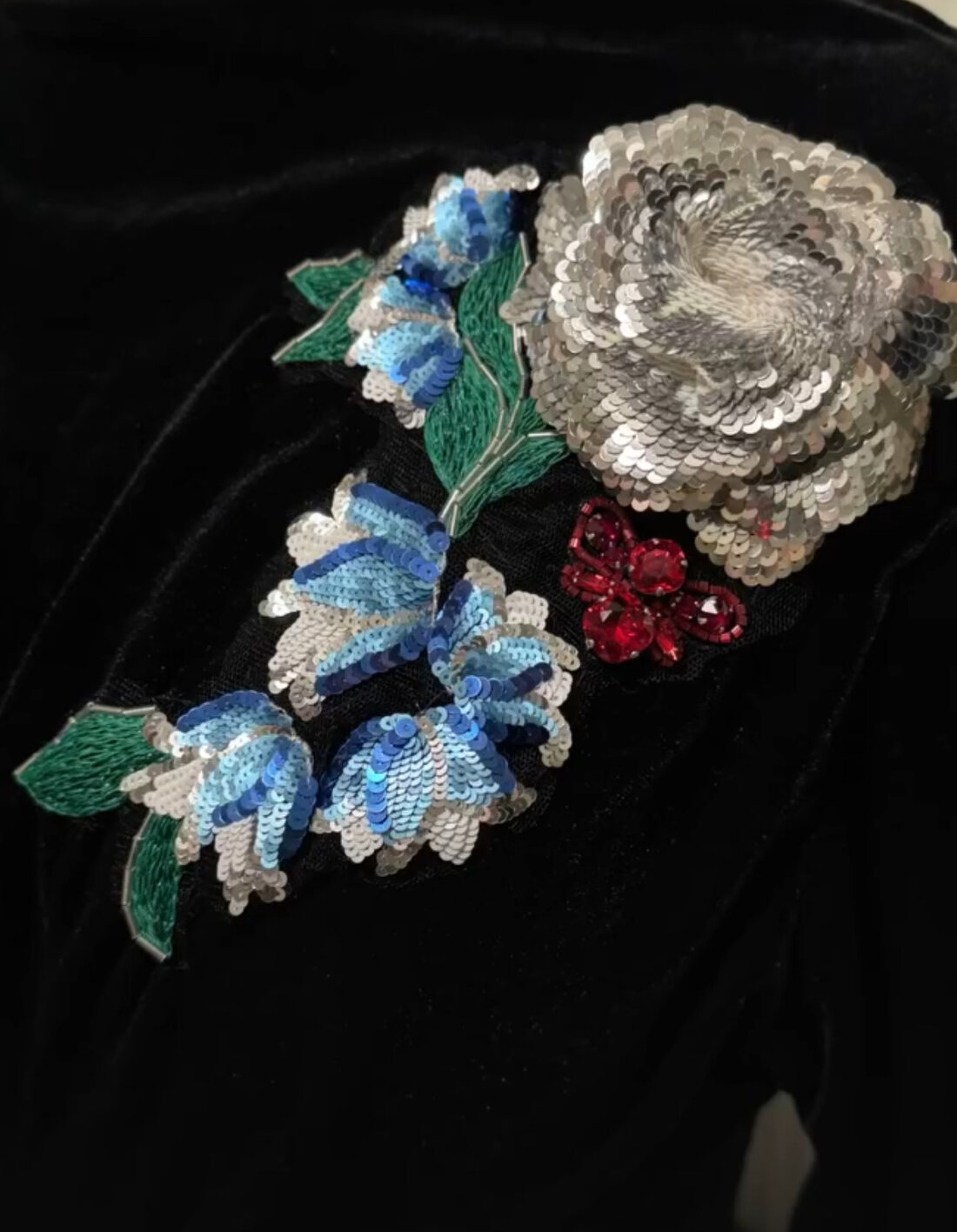 Student embroidery work