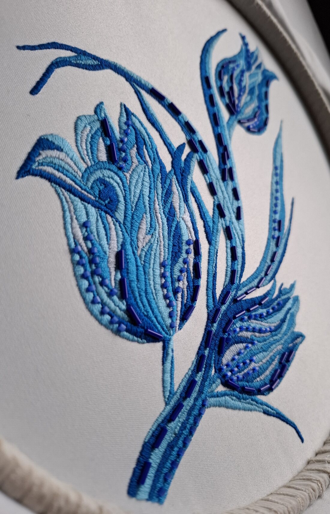 Student embroidery work