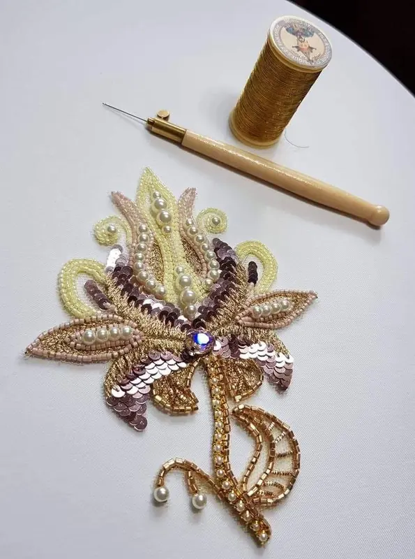 Student embroidery creation 12