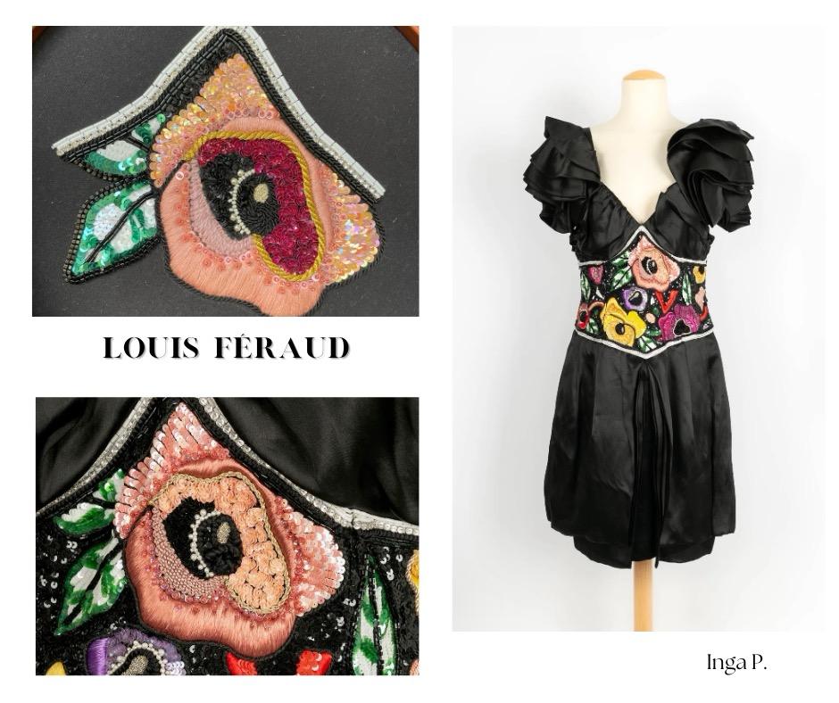 Student recreation of a Haute Couture house embroidery