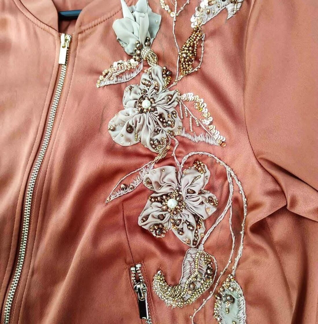Student embroidery work