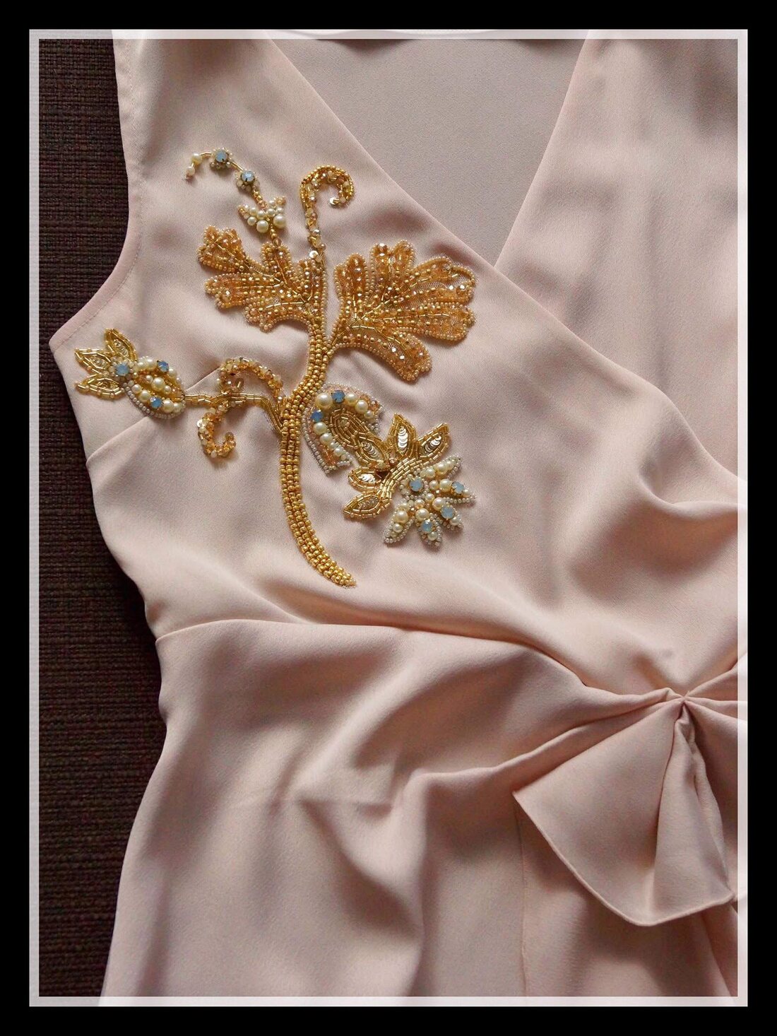 Student embroidery work