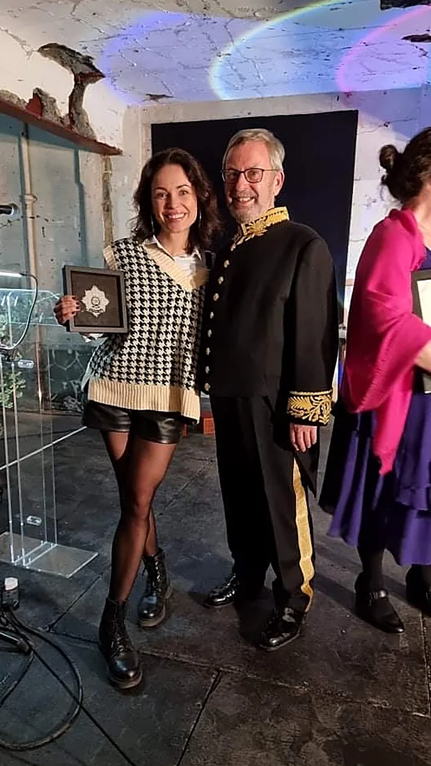 Valeria Fic, founder of School of Couture and Haute Couture embroidery instructor