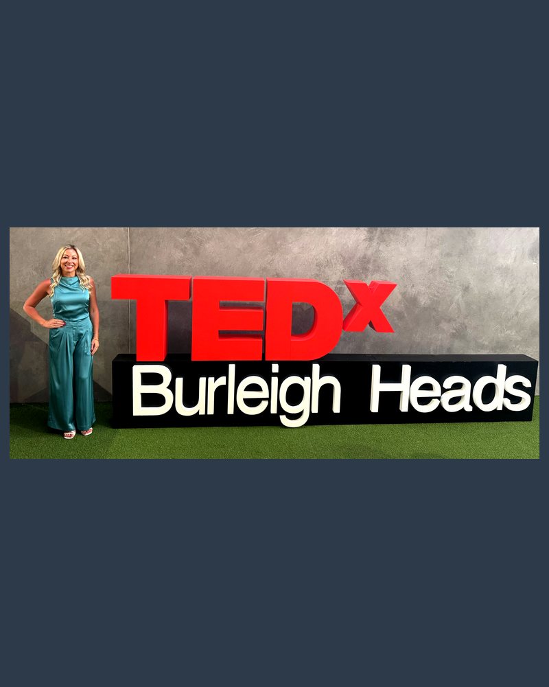 Jess Robertson at TEDx Burleigh Heads