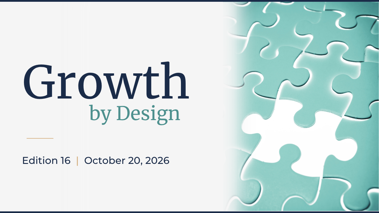 Kayla Monroe on the Growth by Design newsletter cover for "The Capability You Didn't Know You Needed.