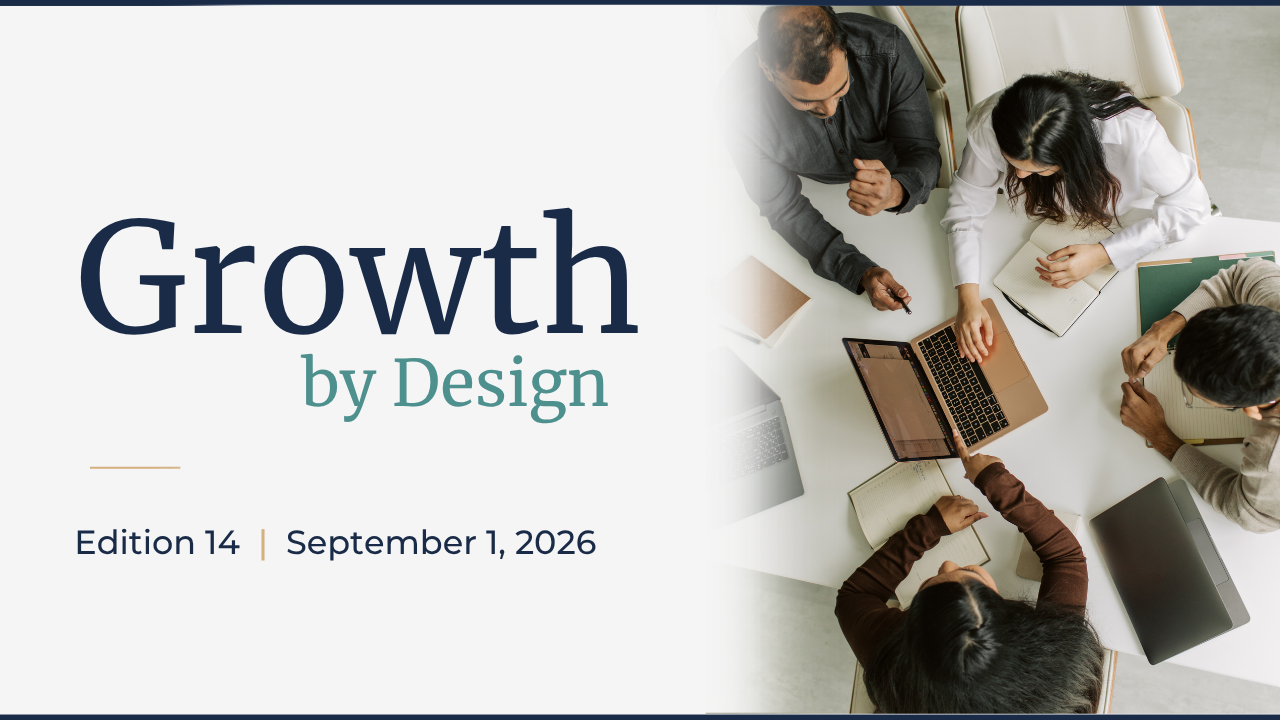 Kayla Monroe on the Growth by Design newsletter cover for "The Verdict You Haven't Earned Yet."