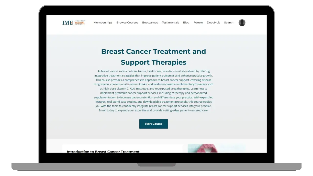Integrative Breast Cancer Certification
