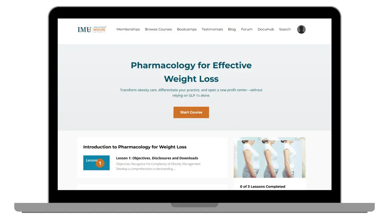 Weight Loss Pharmacology Certification