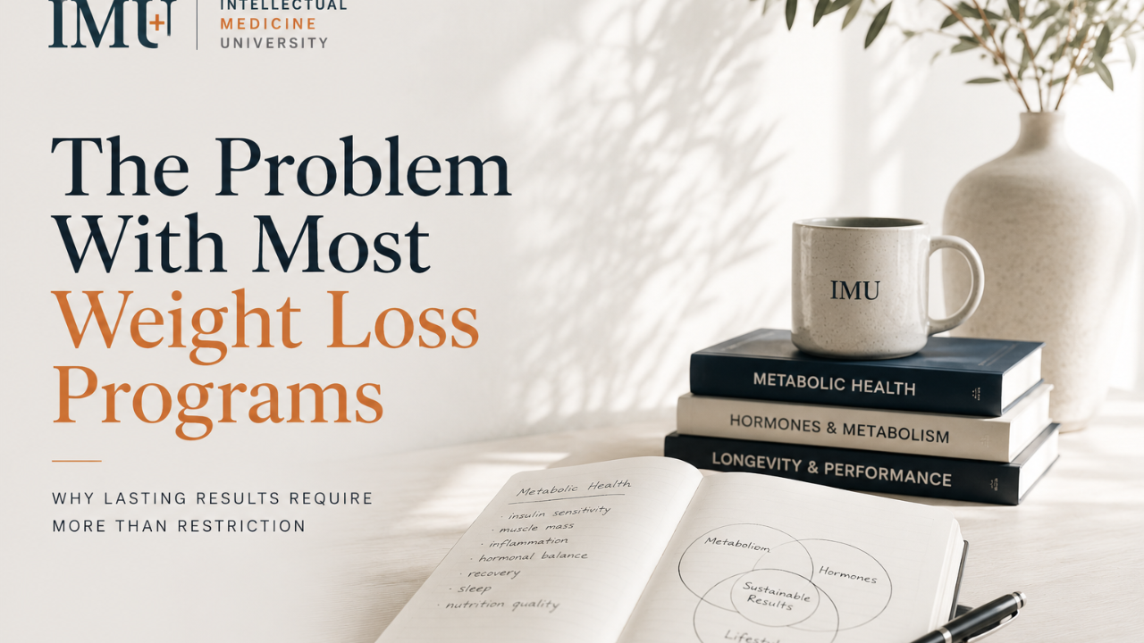 The Problem With Most Weight Loss Programs