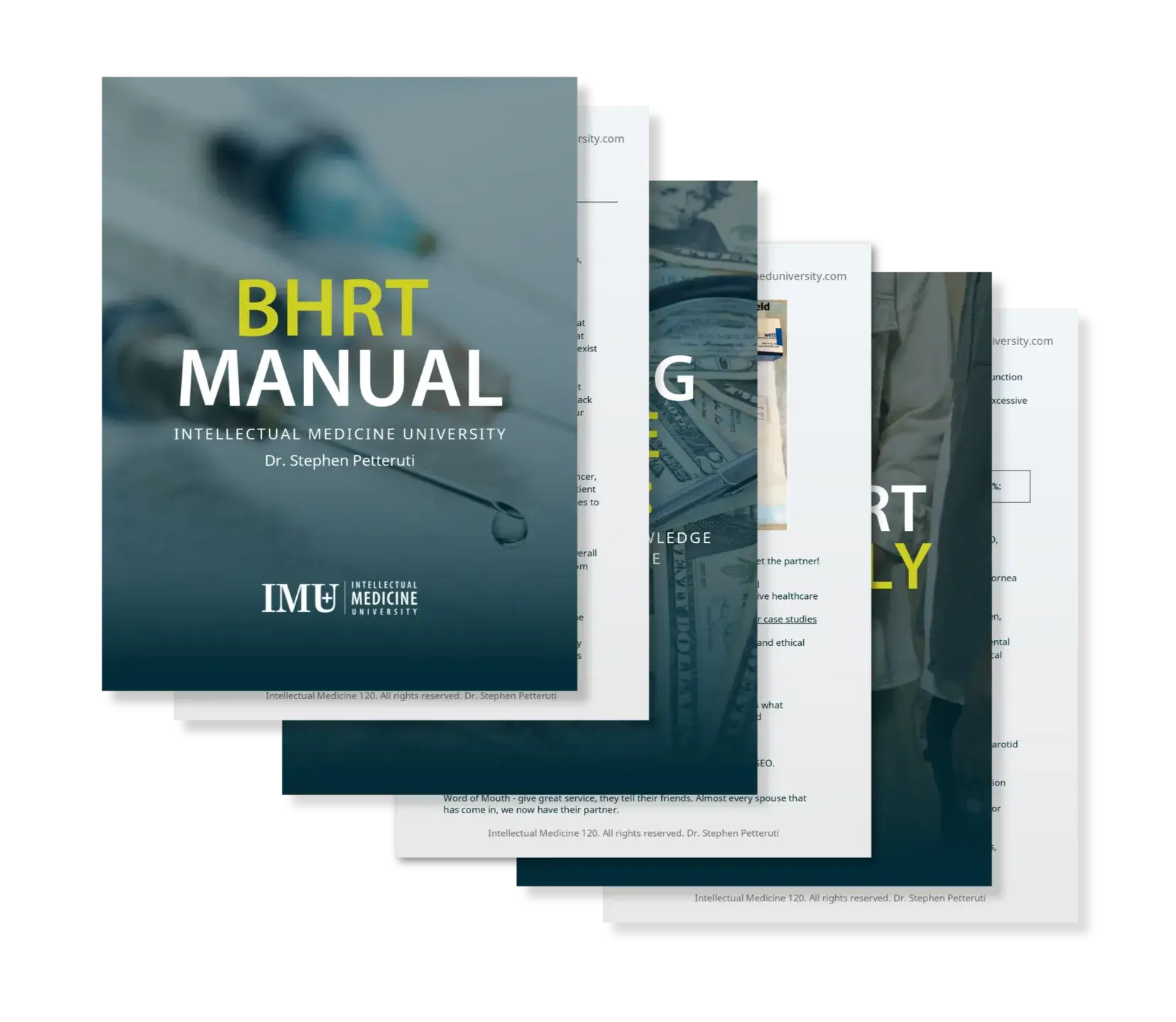 Preview of the documents from Bioidentical Hormone Replacement Therapy certification