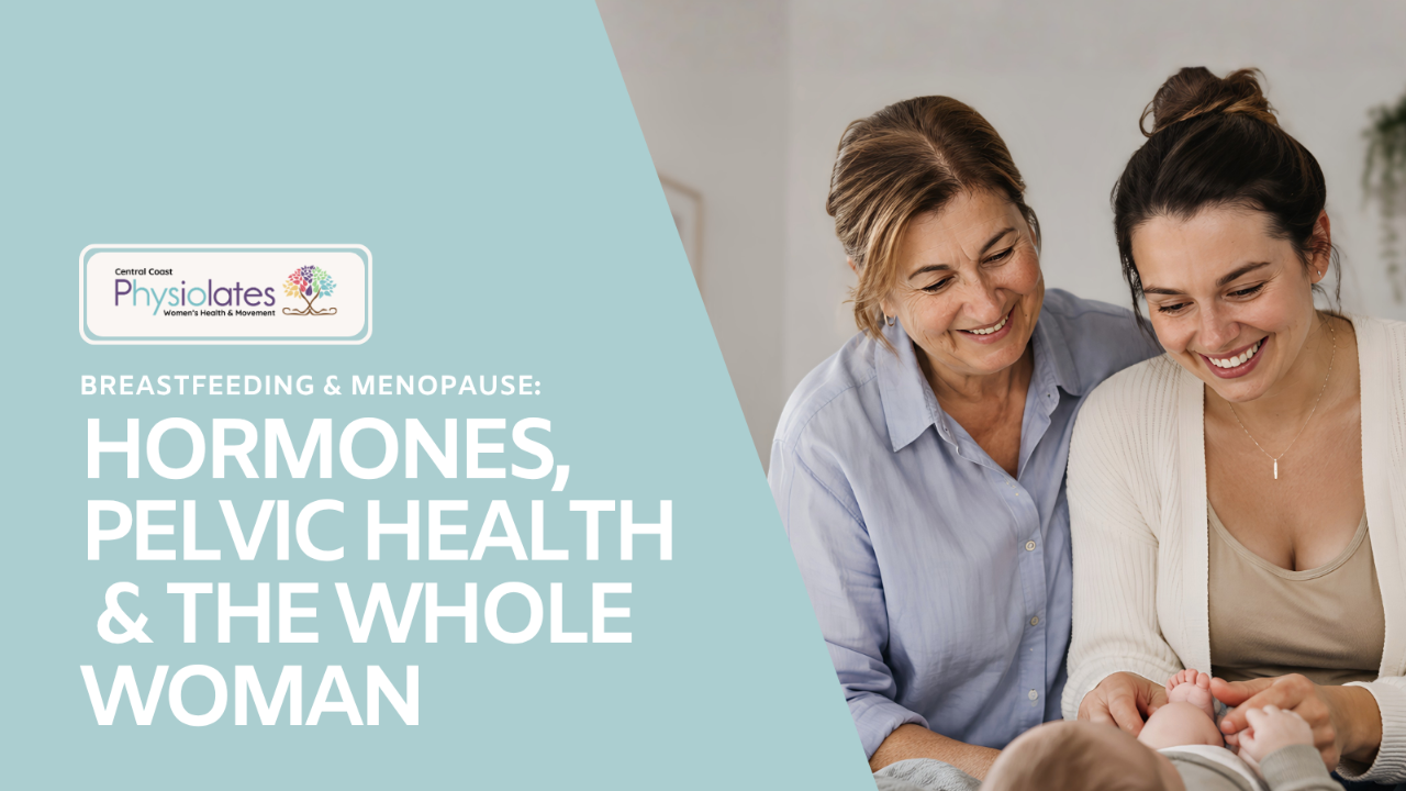 Breastfeeding and Menopause: Hormones, Pelvic Health and the Whole Woman
