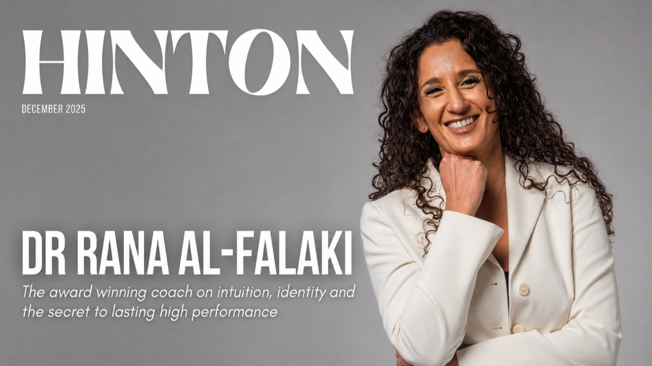 Dr Rana Al-Falaki Hinton Magazine cover feature